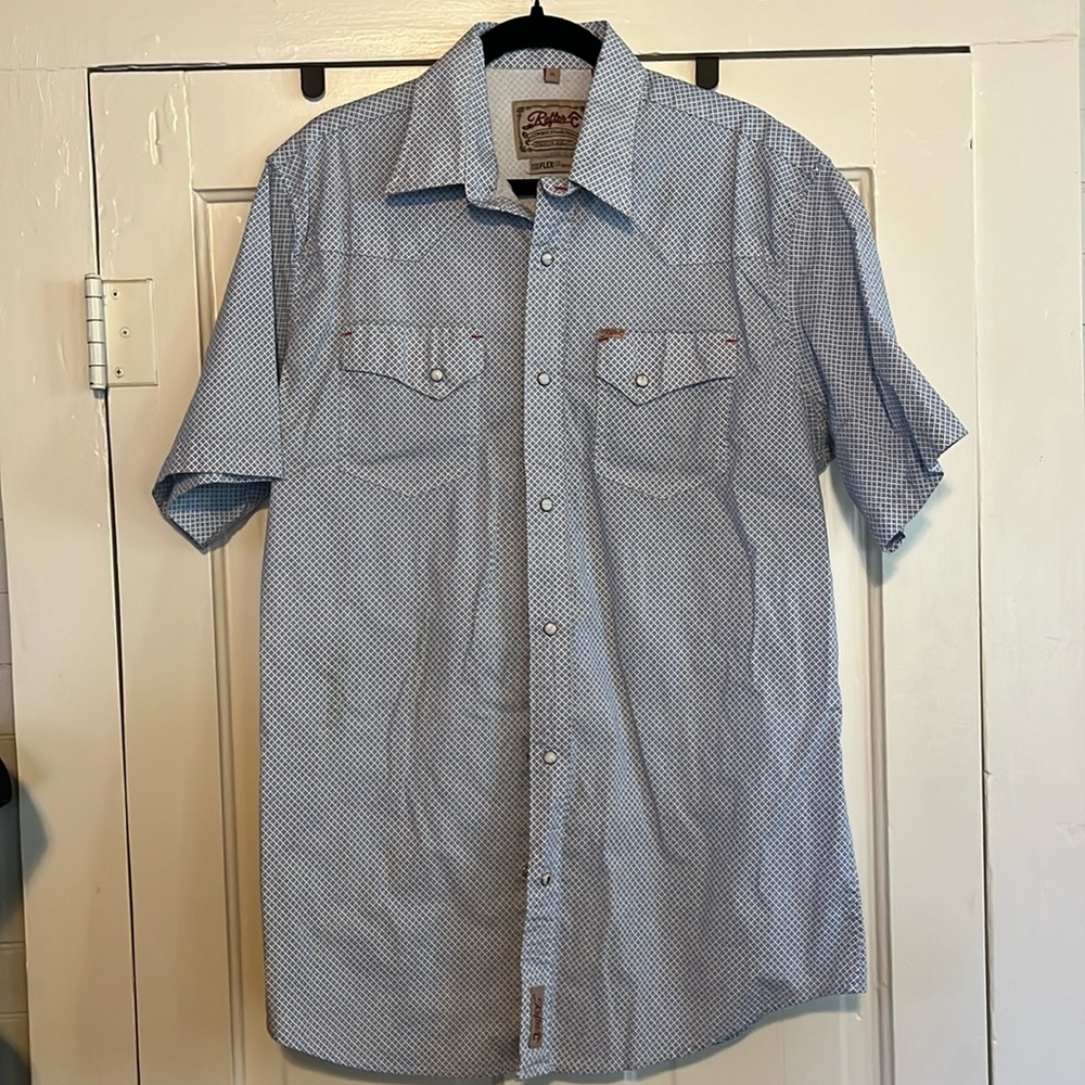 Men’s pearl snap shirt